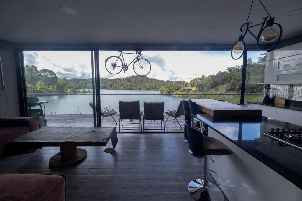 Sky House Cabana Guatape La Pradera  Esterno foto